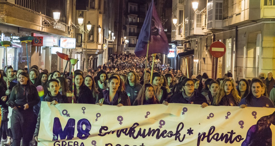 Martxoaren 8ko grebaren harira astebururako ekintzak antolatu ditu Zumaiako Mugimendu Feministak