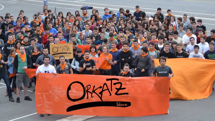 Gazteek ere Orkatz ez ixteko eskatu dute