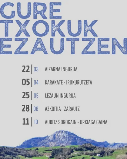 Mendi irteera: Gure txokoak ezagutzen