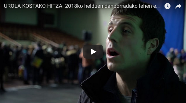 BIDEOA: Danbor taldeek hasi dute sansebastianetarako atzera kontaketa