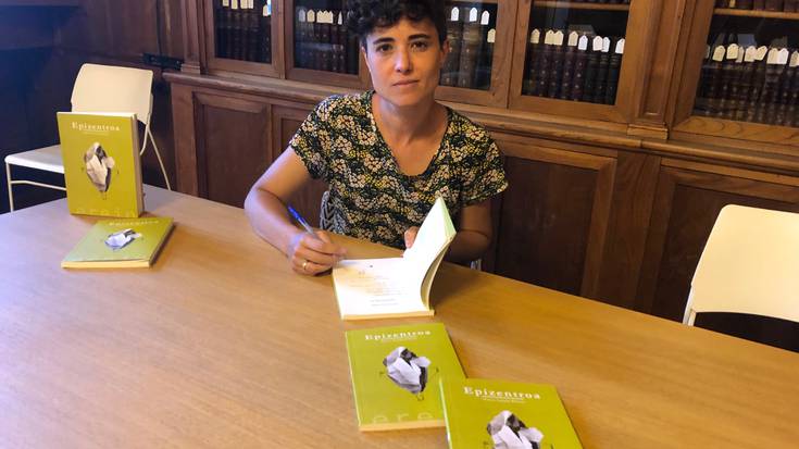 Bizitzaren lurrikaretan aritu da Nerea Loiola 'Epizentroa' narrazio bilduman