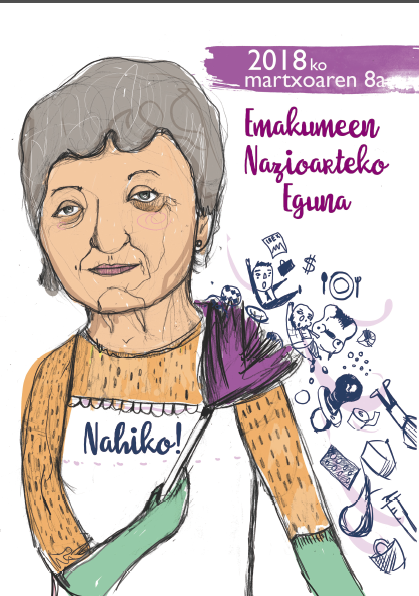 Emakumeen Nazioarteko Eguneko kartel lehiaketa antolatu du Zarauzko Udalak