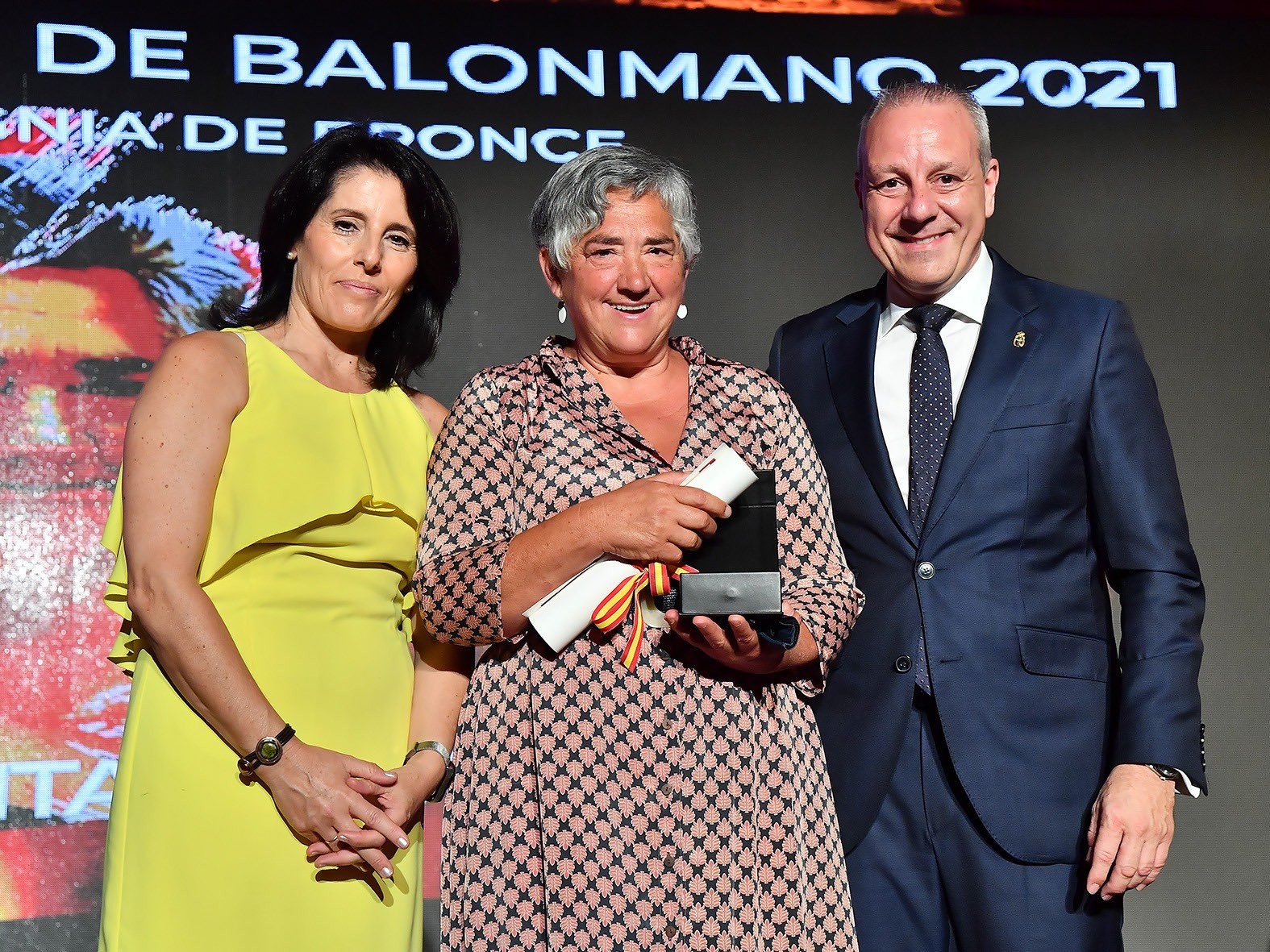 Inma Saenz de Santamariak jaso du Espainiako federazioaren aitortza