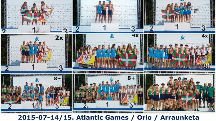 Orio-Arraunketa / Atlantic Games 2015-07-14/15 / E