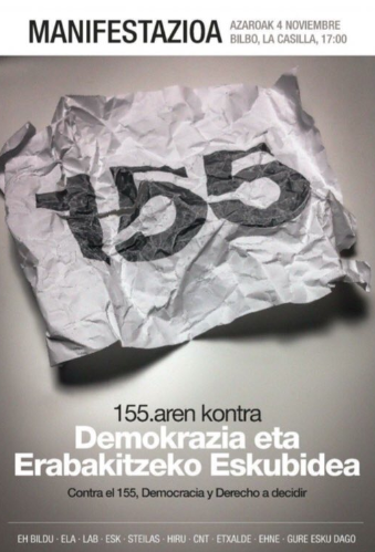 Autobusak antolatu dituzte Bilboko manifestaziora joateko