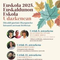Euskola, Euskaldunon Eskola Udazkenean: 'Adimen artifiziala, euskararentzat pozoi ala ukendu?'