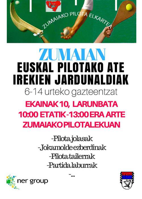 Euskal pilotako ate irekien jardunaldia 