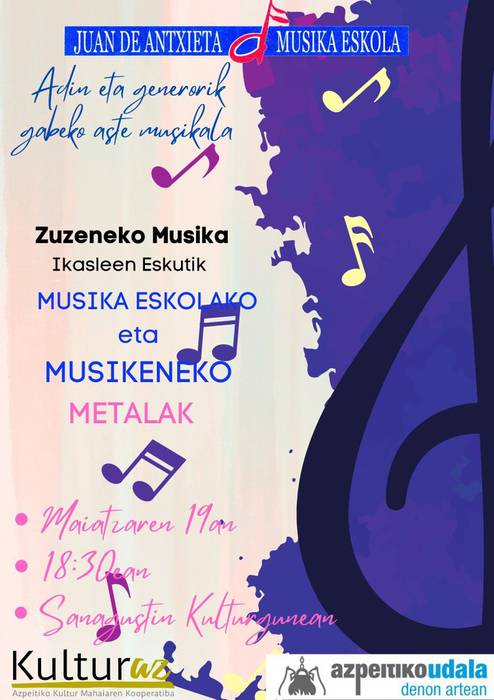 Adin eta generorik gabeko aste musikaleko emanaldia