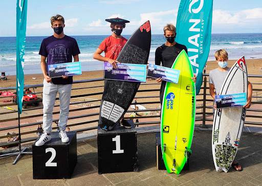 Ruben Vitoria bigarren izan da Euskadiko surf txapelketan