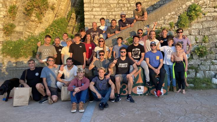 Giro ederrean jokatu dute surf eta bodyboard txapelketa lokala