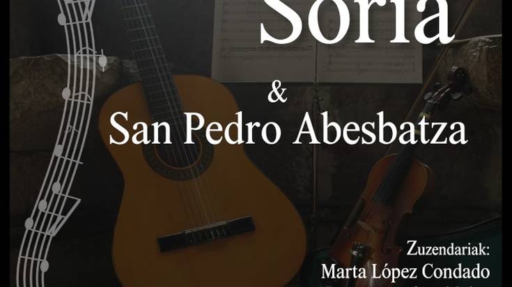 Coral de Soria eta San Pedro Abesbatzaren kontzertua