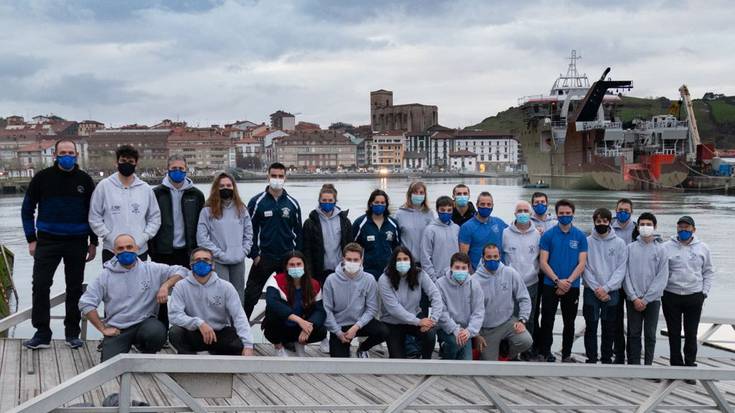 Kluben artean bigarren izan da Itxas-Gain, Zumaian jokatutako Gipuzkoako piraguismo txapelketan