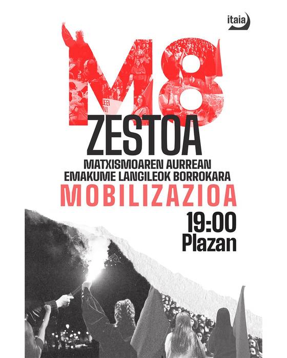 Martxoaren 8ko Itaiaren mobilizazioa Zestoan