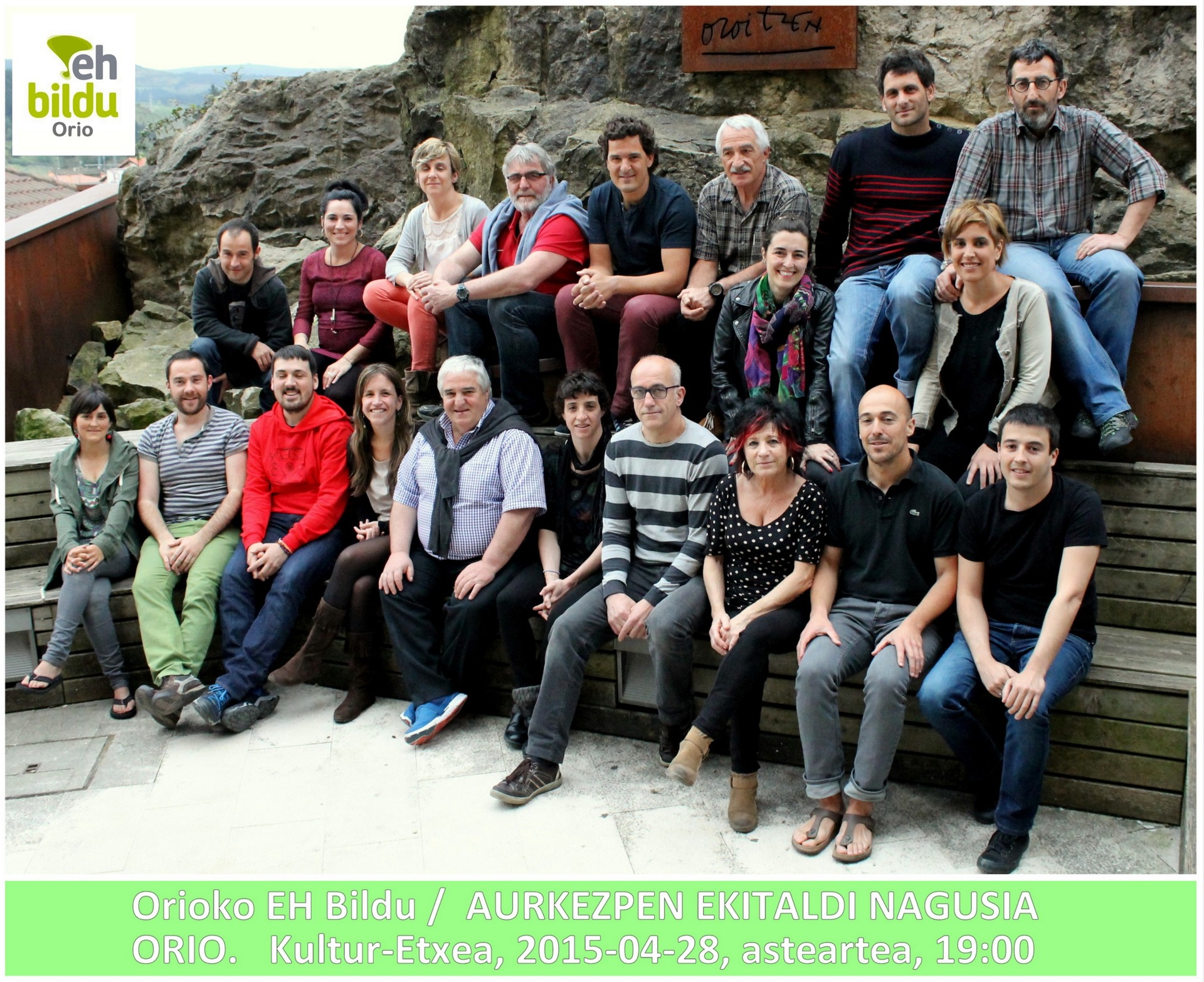 GONBIDATUAK ZAUDETE. Orioko EH Bildu. Aurkezpen ek