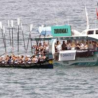 Estropadak: Zarauzko Arraun Elkartearen Ikurriña (Euskotren eta Eusko Label ligak)