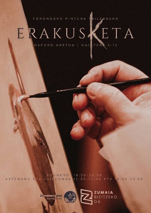 Forondako pintura tailerreko erakusketa