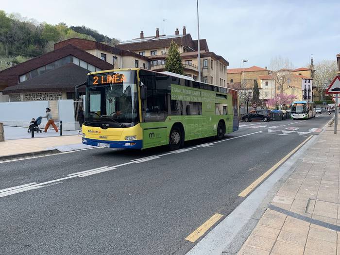 Zarauzko hiribusa udako ordutegiarekin hasiko da bihar