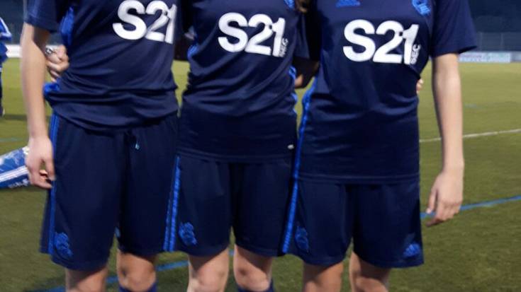 Zumaiako hiru jokalarik Realarekin entrenatu dute