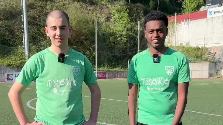 Soraluze futbol taldeko gazte mailako jokalariak, Matxen galdetegi azkarrean