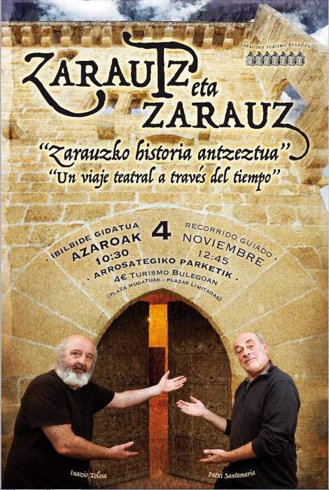 'Zarauzko historia antzeztua' emanaldia, azaroaren 4an