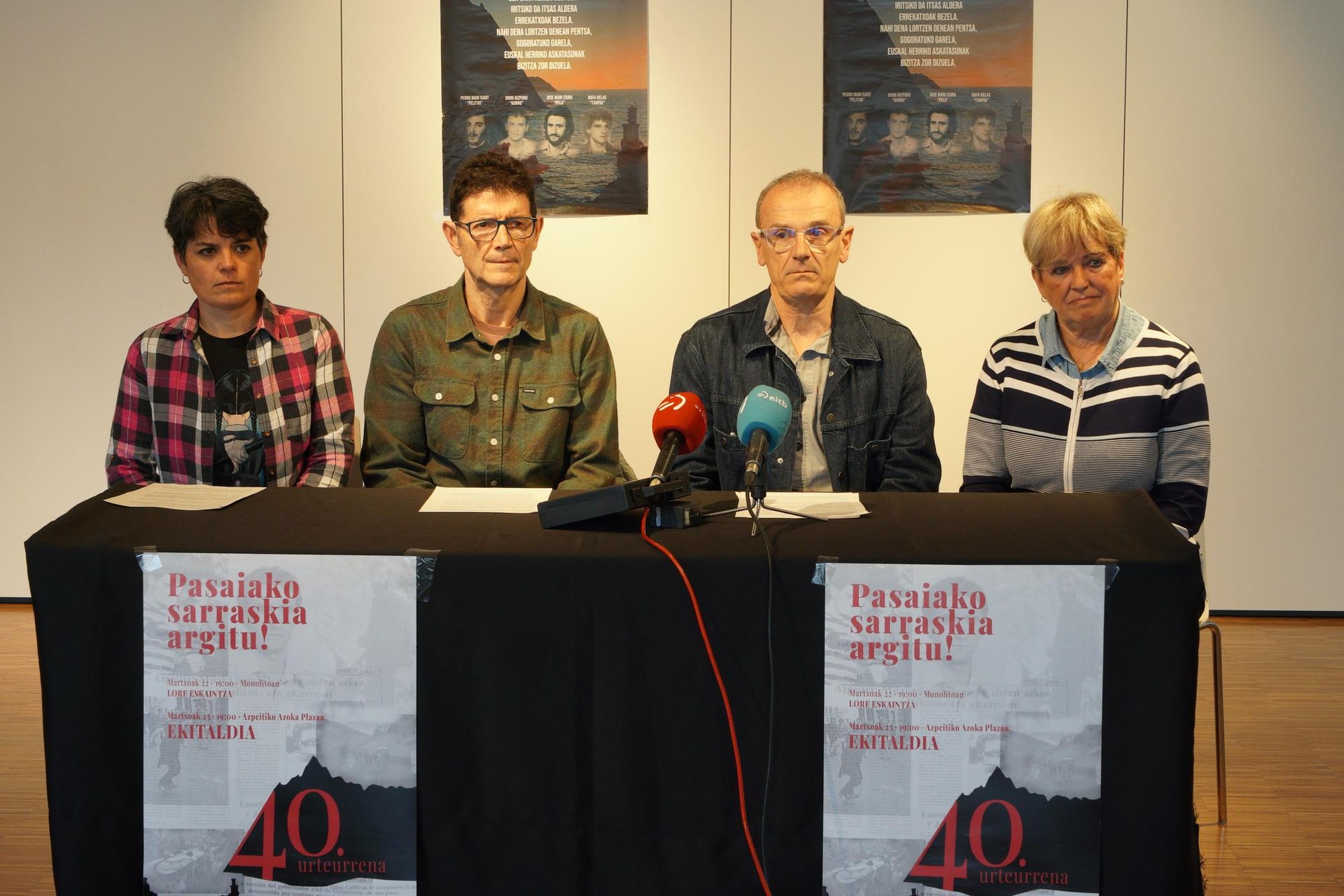 40 urte eta gero, Pasaiako sarraskian gertatutakoak "ofizialki aitortu gabe" jarraitzen duela salatu dute
