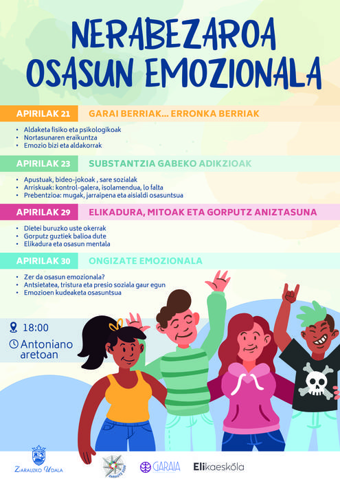 Hitzaldia: 'Substantziarik gabeko adikzioak' hitzaldia