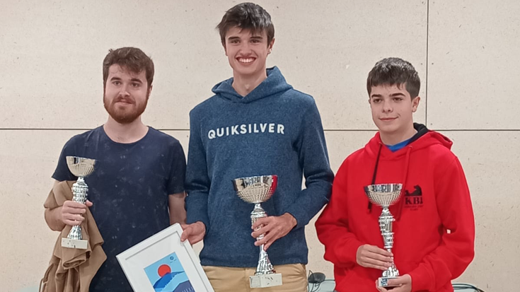 Sarasketa bigarren eta Aranzabal hirugarren izan dira xake azkarreko Gipuzkoako txapelketan