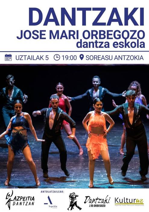 Azpeitia Dantzan: Jose Mari Orbegozo dantza eskolakoen emanaldia