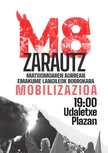 Martxoaren 8ko Itaiaren mobilizazioa Zarautzen