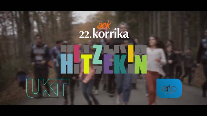 Urola Kostako Hitzak zuzenean emango du 22. Korrikaren hasiera ekitaldia