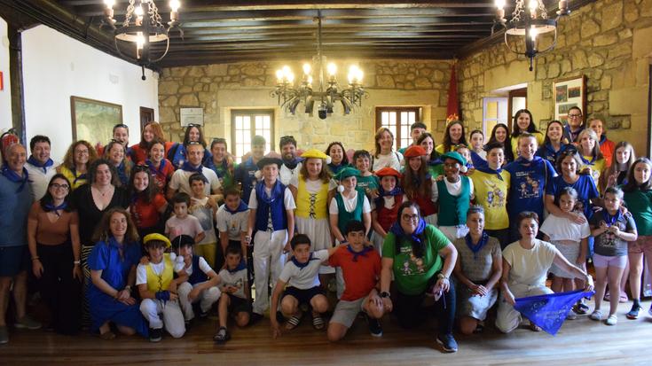 Festaz blaitu dira zarauztarrak