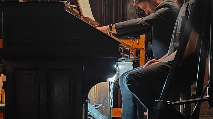 Mikel Ansola organistak Organoak Plazara egitasmoko kontzertua eskaini du