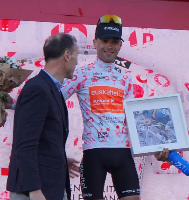 Jon Agirre, Valentziako Itzuliko podiumean