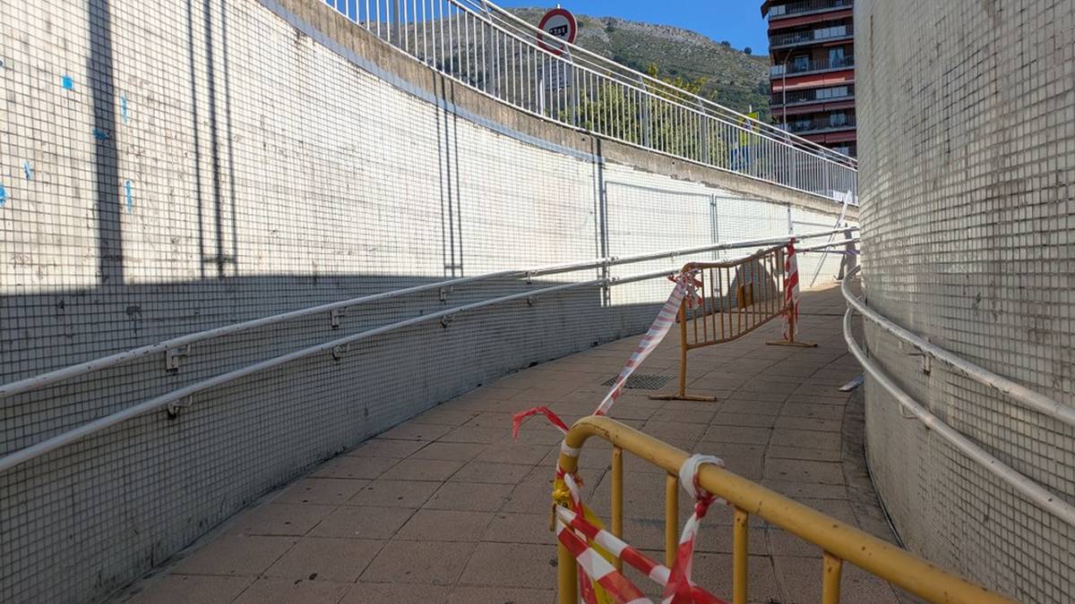 Bihar goizean itxita egongo da Jose Artetxe kalea eta Sanjuandegi auzoa lotzen dituen pasabidea