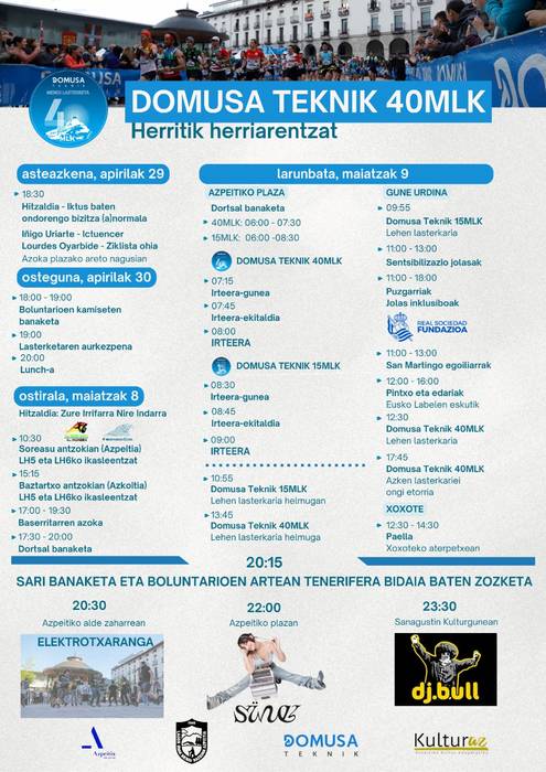 Domusa Teknik 40 MLK eta 15 MLK probak