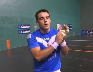Artolak Larrazabal izango du aurrez aurre Buruz Buruko Txapelketaren Azkoitiko final laurdenean