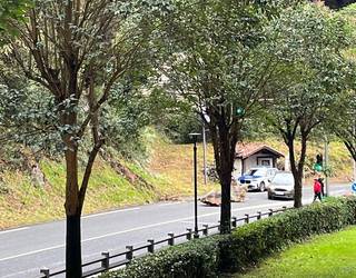 Harkaitz zati handia erori da errepidera Anibarko Portuan