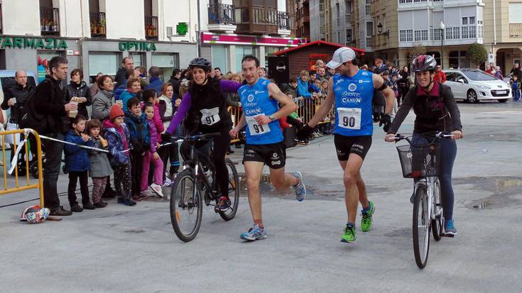 Helduen Biko lasterketan 40 bikotek hartu dute parte