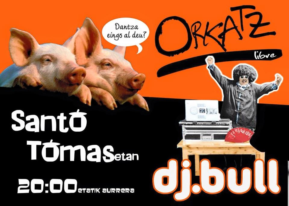 Igandean zatoz Orkatzera, DJ Bullekin dantza egitera
