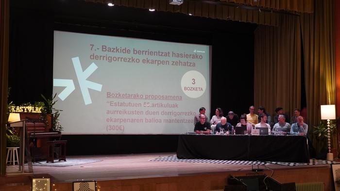 Ikastolen Elkartearen Batzar Nagusia egin dute Zumaian