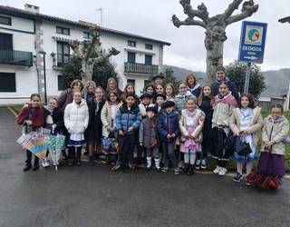 Gabon eskea eta Olentzero eta Mari Domingiren etorrera, Aizarnazabalen