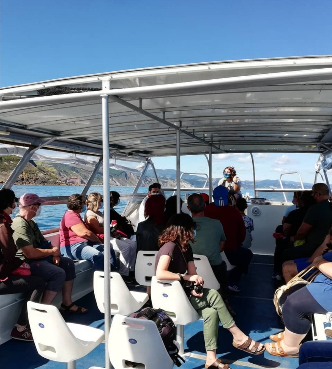 Euskal Kostaldeko Geoparkeko bisita gidatuek harrera ona izan dute uda honetan
