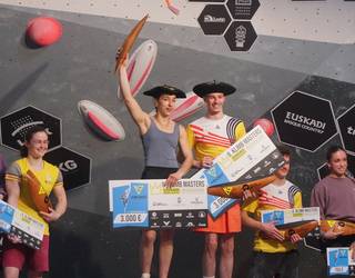 Selma Mimoune eta Corentin Laporte garaile, Klimb Zarautz Masters txapelketan