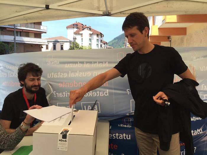 2.887 herritarrek eman dute botoa gaur 17:00etarako