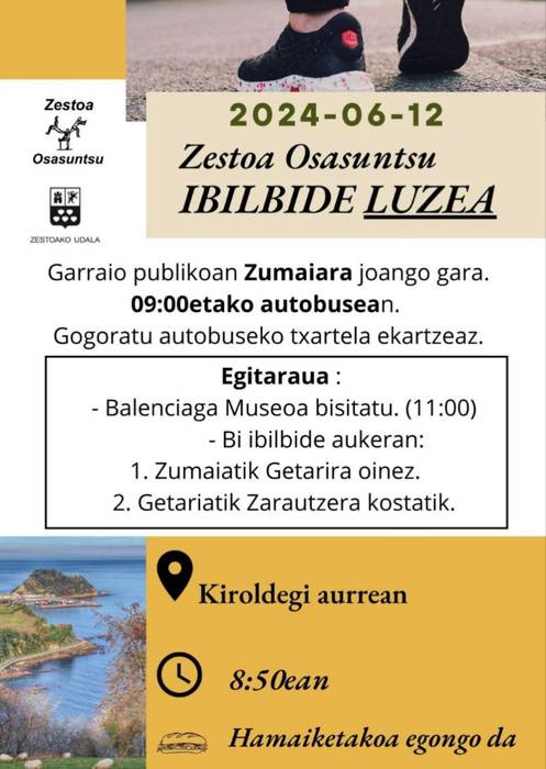 Zestoa Osasuntsu: ibilbide luzea