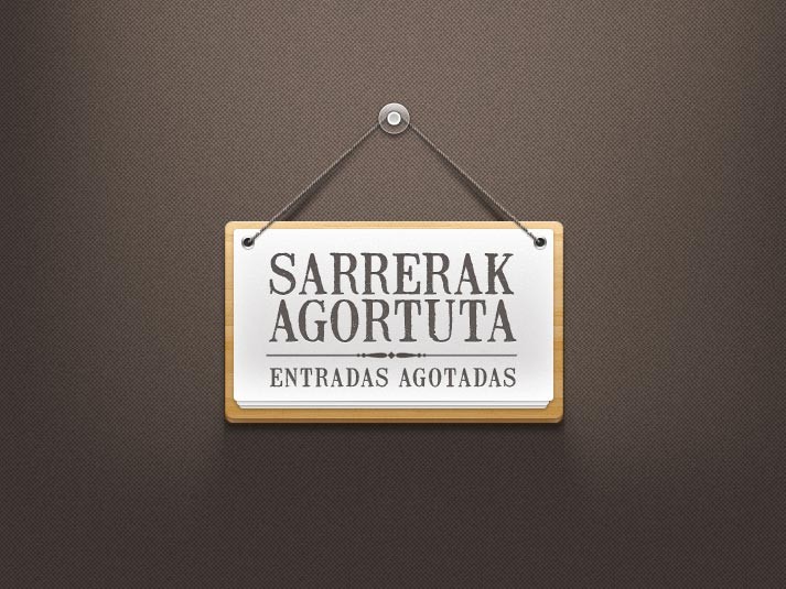 Sarrerak agortuta
