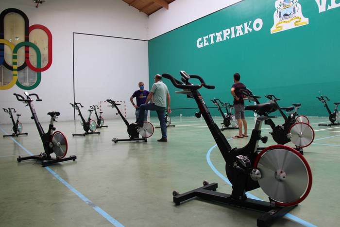 Getariako padel pista berria erabilgarri izango da astelehenetik aurrera