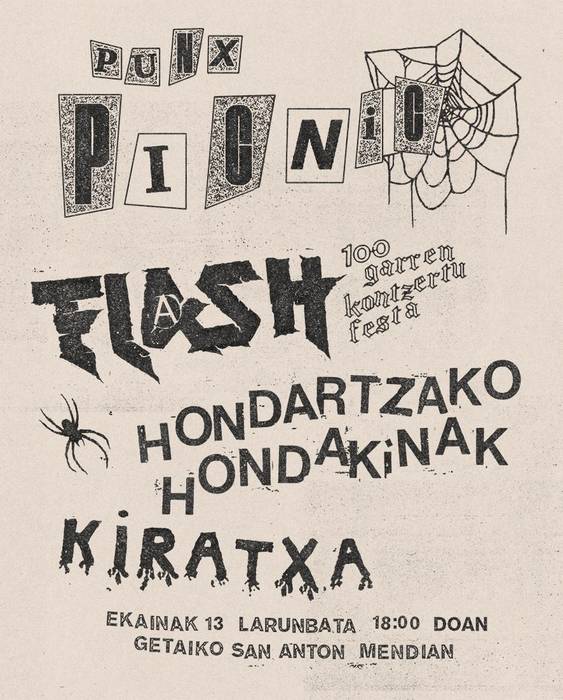 Kontzertua: Flash taldearen 100. kontzertu berezia