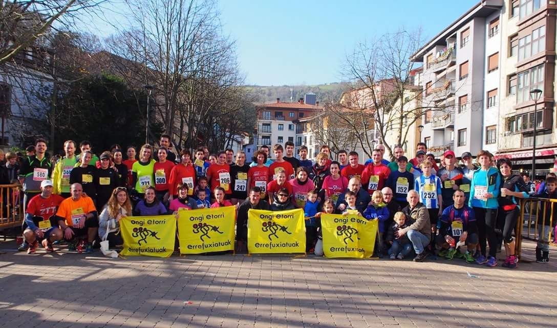 Dortsal Solidarioak San Silvestre eguneko lasterketarako