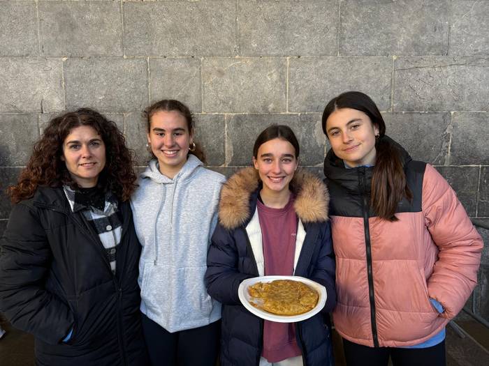 Astigarragak, Segurolak eta Elortzak egin dute Gazte Asteko patata tortillarik onena